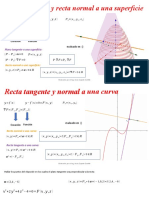 Plano Tangente y Recta Normal A Una Superficie