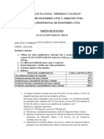 Examen Parcial - Diseño de Puentes - Oscar Adrian Chavez Panduro - Tipo B