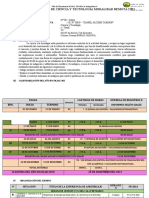 Planificación Anual 1° Ciencia y Tecnologia.