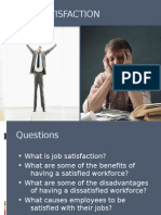 On Job Satisfaction