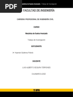 Informe de Resistencia Al Esfuerzo Cortante