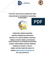 Ensayo Sobre La Innovación Tecnológica de Los Sistemas de Agitación