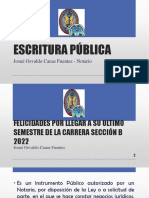 Escritura Pública