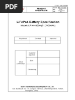 LP16-48200 51.2V200Ah) Datesheet-English Version