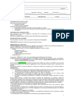 Criterios de Evaluación: en Cuanto A Los Aspectos Teóricos: en Cuanto A Los Aspectos Prácticos