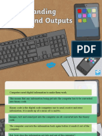 Understanding Computer Inputs and Outputs Powerpoint Ver 2