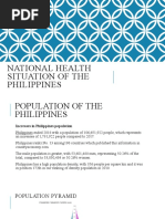 National Health Situation of The Philippines