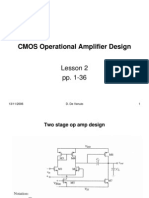 Lesson 2 CMOS Op Amp Design