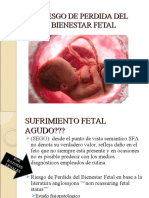 Riesgo de Perdida Del Bienestar Fetal