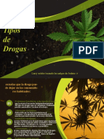 Diapositiva Plantilla TIPOS de DROGAS