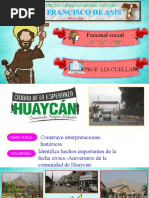 Aniversario de Huaycán