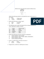 Science Form 2 Objective Questions