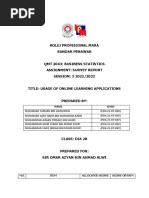 Written Assignment QMT 2043