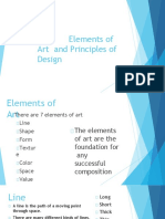 Elements of Art and Principles of Design