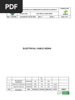 CAL-00-E-0004 Rev-1 ELECTRICAL CABLE SIZING