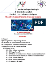 Chapitre I Différents Types de Liaisons L1BG1