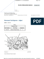 Electronic Unit Injector Adjust