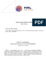 Polycopié - Interactions Fluide Solide