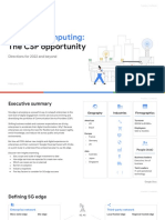 5G Edge Computing - The CSP Opportunity