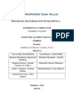 Ya Guion para El Examen Parcial de Cátedra Vallejo - Sesión 4-1