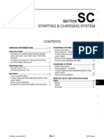 Starting & Charging System: Section