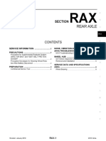 Rear Axle: Section