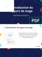 Introduction Du Rapport de Stage