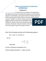 Combinatorics