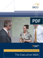 Dcu Executive Mba Brochure