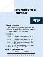 Absolute Value