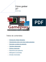 Tutorial Grabar Gameplays