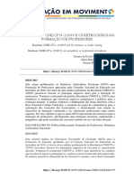 A Resolução Cne-Cp N2-2019 e Os Retrocessos Na Formação de Professores