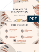 Pediatric Drug Calculation