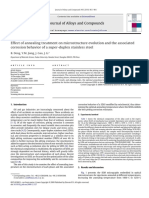 Deng 2010 JALCOM Annealing Microstructure SDSS