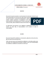 Manual de Procedimientos Contables - Activos Fijos