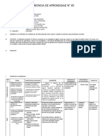 Experiencia de Aprendizaje 5°