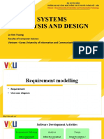 SAD - Ch4 - Requirement Modelling