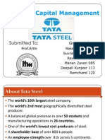 Group3 - Working Capital Management at Tata Steel