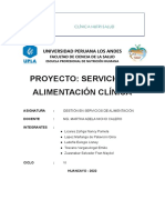 Manual de Procesos y Procedimientos Del Servicio de Nutrición