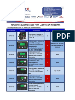 Tarjetas y Plantas Eléctricas