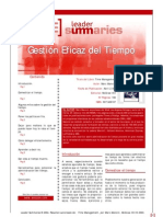 Gestion Eficaz Del Tiempo