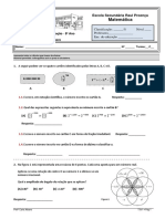 Matemática: A B C D