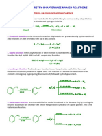 Class12 - Organichemistry - Named Reactions