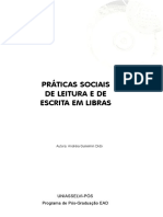 Práticas Sociais de Leitura e de Escrita em Libras