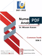 Numerical Analysis