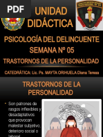 Semana #05 - Trastornos de Personalidad