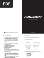 Raleigh Instruction Manual Adult Bikes6