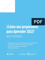 Como Nos Preparamos Aprender Secundaria 2022 Final