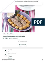 Lombinhos de Porco Com Mostarda - Cookidoo® - A Plataforma Oficial de Receitas Bimby®