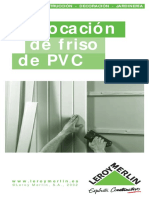 Colocacion Friso PVC